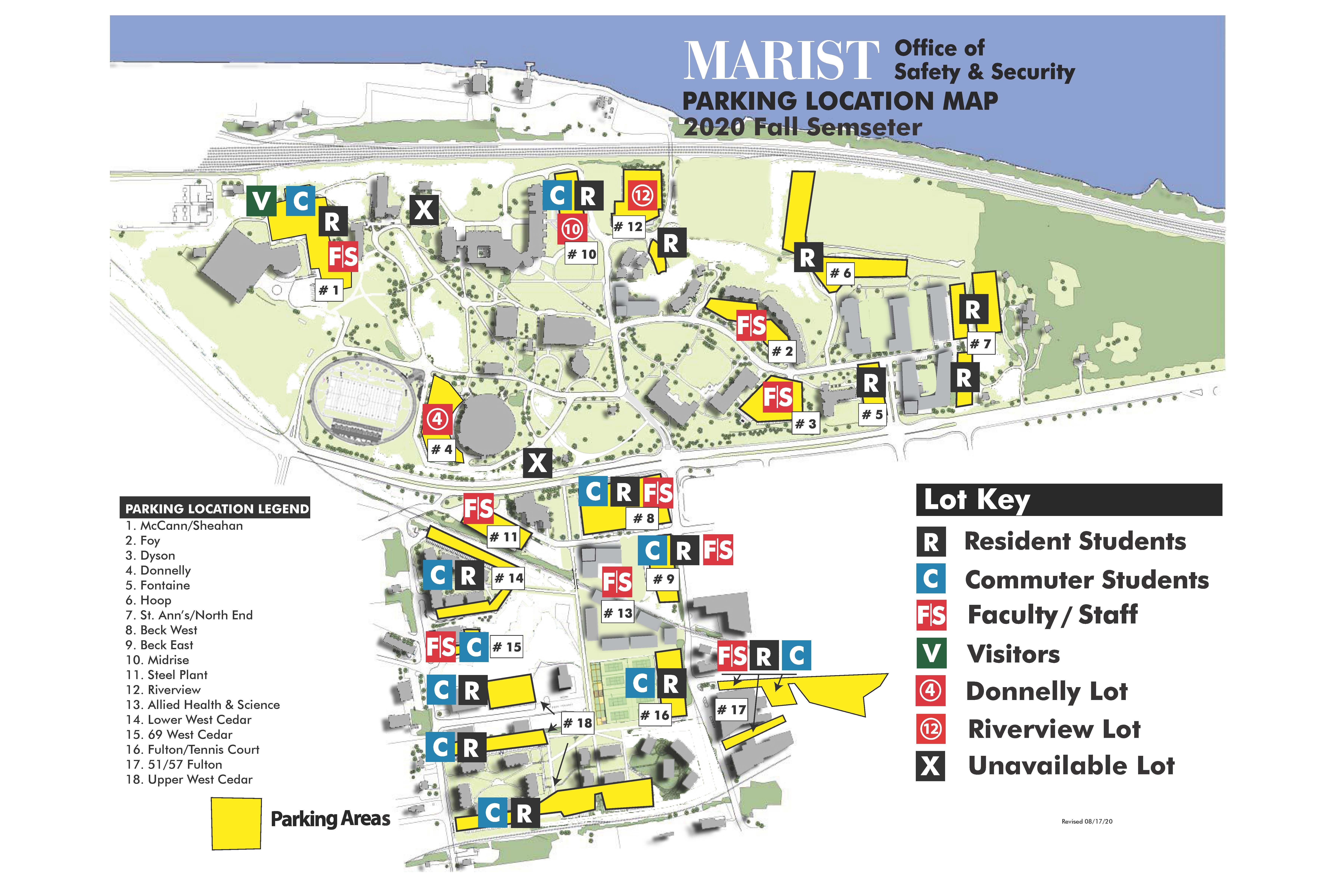 Marist College Campus Map Map Vector